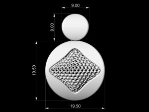 brilliant stylish earrings 3D Print Model