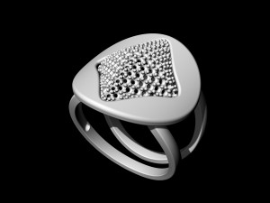 brilliant stylish ring 3D Принт Модель