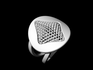 brilliant stylish ring 3D Принт Модель