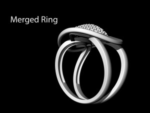 brilliant stylish ring 3D Принт Модель