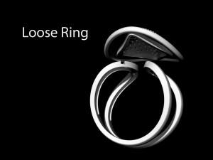 brilliant stylish ring 3D Принт Модель