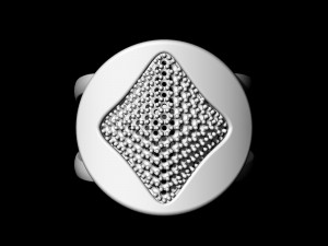 brilliant stylish ring 3D Принт Модель