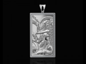 pharaoh girl pendant 3D-Druckmodell
