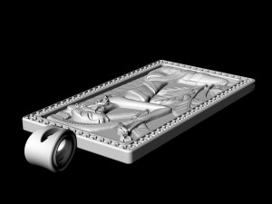 pharaoh girl pendant 3D-Druckmodell