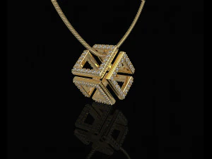 infinity cube pendant 3D Print Model