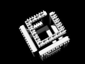 infinity cube pendant 3D 프린트 모델