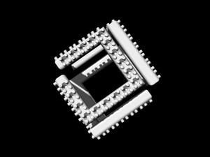 infinity cube pendant 3D 프린트 모델