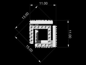 infinity cube pendant 3D 프린트 모델