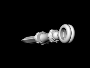 mini sword pendant 3D Print Model