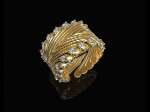 billows ring 3D 打印模型