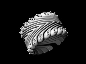 billows ring 3D 打印模型
