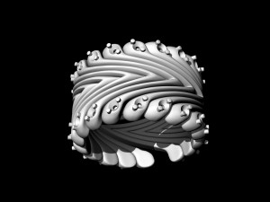 billows ring 3D 打印模型
