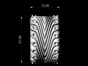 billows ring 3D 打印模型