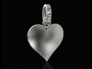 textured heart pendant Modello di stampa 3D