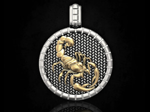 scorpion-horoscopes pendant 3D Print Model