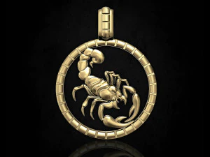 scorpion-horoscopes pendant 3D Print Model