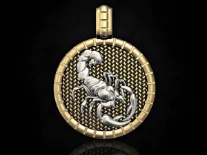 scorpion-horoscopes pendant 3D Print Model
