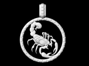 scorpion-horoscopes pendant 3D Print Model