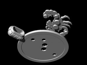 scorpion-horoscopes pendant 3D Print Model