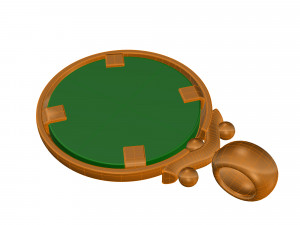 bitcoin pendant 3d print model 3D Print Model