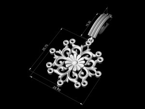 gothic floral earrings Modelo de impresión 3D