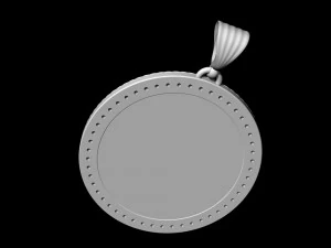 phoenix pendant with gems 3D Print Model