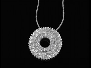 circle of feathers pendant 3D Принт Модель