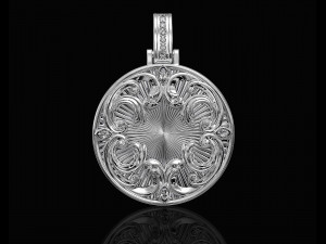 fantastic crystal pendant 3D 打印模型