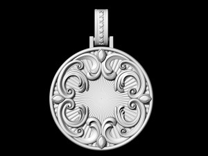 fantastic crystal pendant 3D 打印模型