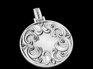 fantastic crystal pendant 3D 打印模型