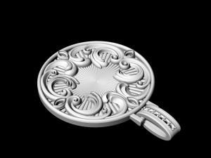 fantastic crystal pendant 3D 打印模型