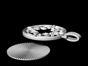 fantastic crystal pendant 3D 打印模型