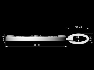 fantastic crystal pendant 3D 打印模型
