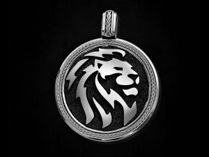 lion-logo pendant 3D Print Model