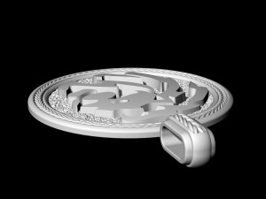 lion-logo pendant 3D Print Model