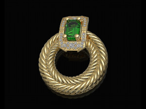 brilliant braid pendant 3D-Druckmodell