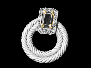 brilliant braid pendant 3D-Druckmodell