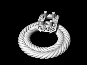 brilliant braid pendant 3D Print Model