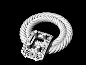 brilliant braid pendant 3D-Druckmodell