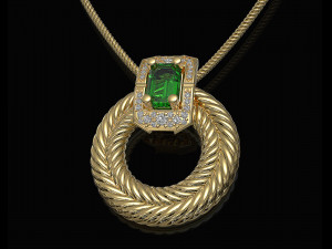brilliant braid pendant 3D-Druckmodell