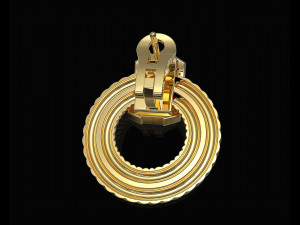 brilliant braid earrings Modello di stampa 3D