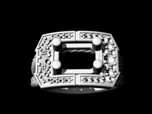 brilliant braid ring 3D Print Model