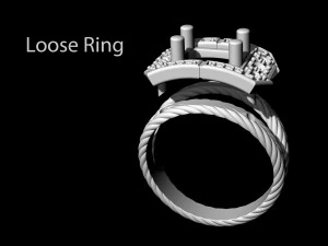 brilliant braid ring 3D Print Model