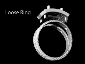 brilliant braid ring Modelo de Impressão 3D