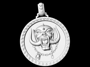 motorhead logo pendant 3D Print Model