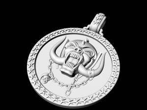 motorhead logo pendant Modèles 3D en vedette