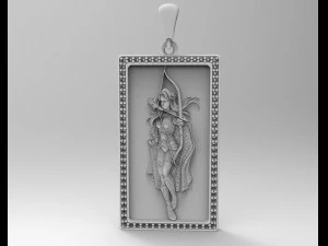 miss amazon pendant 3D Print Model