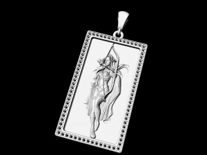 miss amazon pendant 3D Print Model