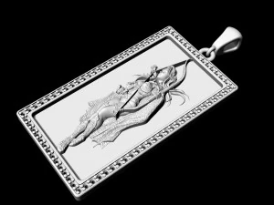 miss amazon pendant 3D Print Model