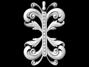 brilliant fantasy pendant 3D Print Model